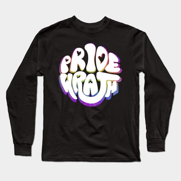 Pride and Wrath (Gay Pride) Long Sleeve T-Shirt by Labrattish